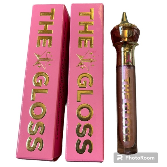 NIB Jeffree Star “The Gloss” Liquid Lipgloss in Crystal Kiss-Bundle of 2 - Picture 2 of 7